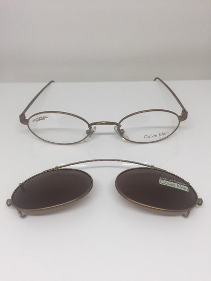 Vintage Calvin Klein CK 149 Gold Sunglasses - Super Vision Optical