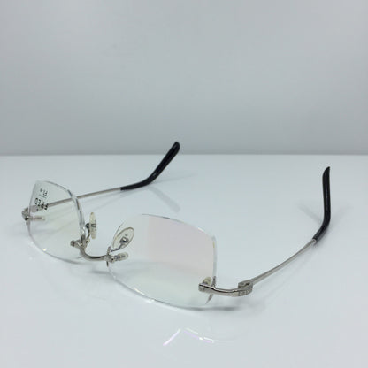 Vintage Fred Lunettes Manhattan F1 Silver Eyeglasses - Super Vision Optical