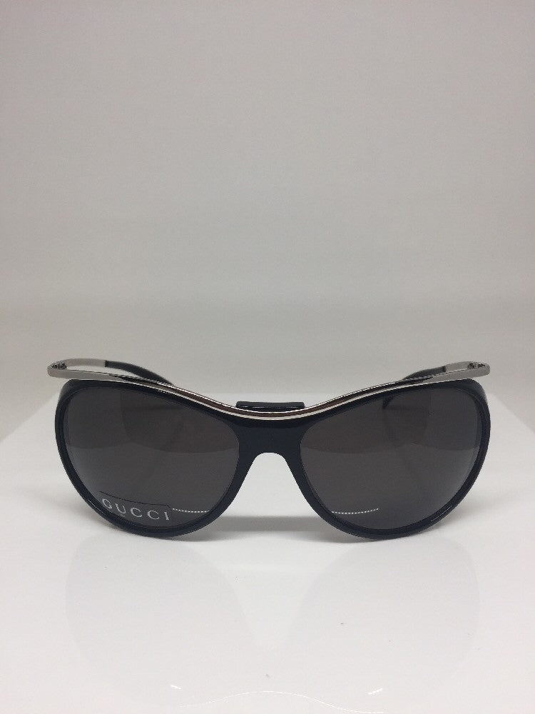 Vintage Gucci GG 2485/S Silver Sunglasses - Super Vision Optical
