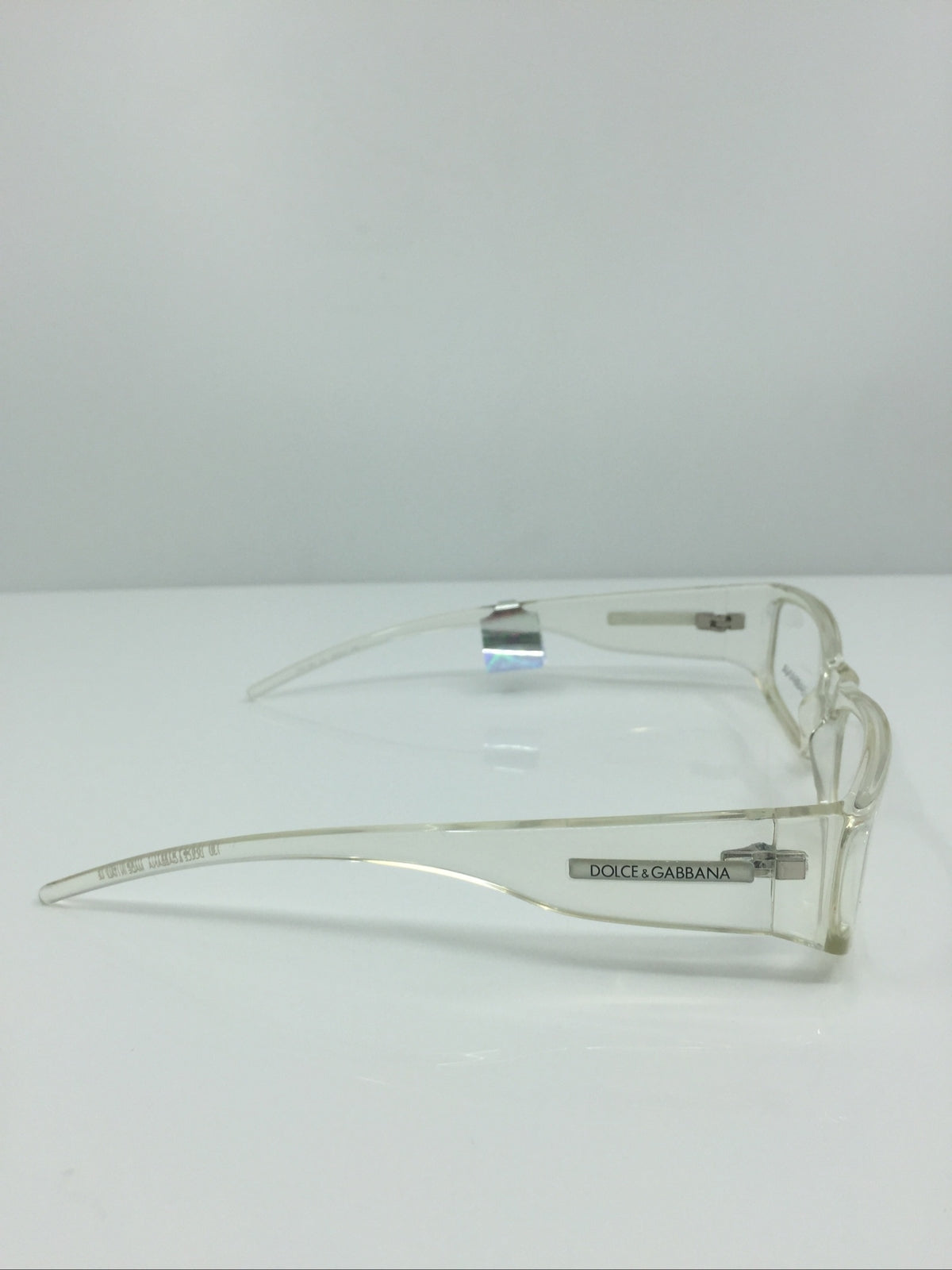 Vintage Dolce & Gabbana DG 496 Silver Eyeglasses - Super Vision Optical