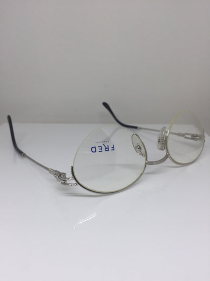 Vintage Fred Lunettes Feroe Gold Eyeglasses - Super Vision Optical