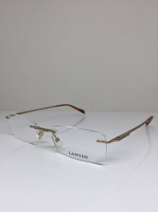 Vintage Lanvin LV 3105 Gold Eyeglasses - Super Vision Optical