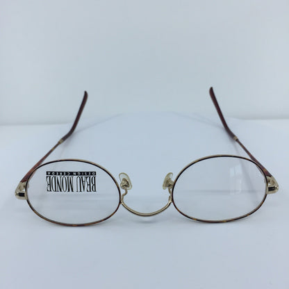 Vintage Beau Monde Collection Kenilworth Brown Eyeglasses - Super Vision Optical