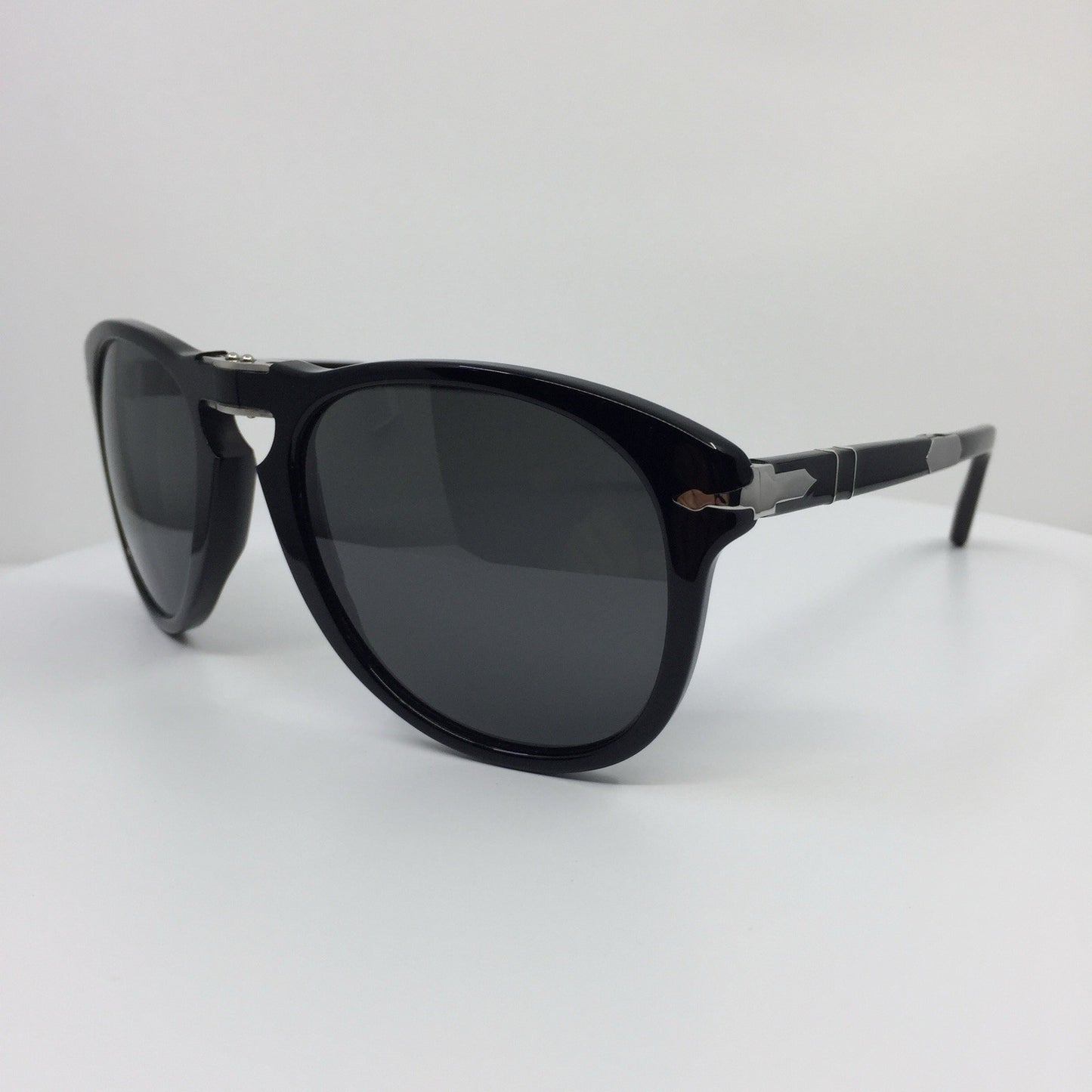 Vintage Persol PO0714SM Black Sunglasses - Super Vision Optical