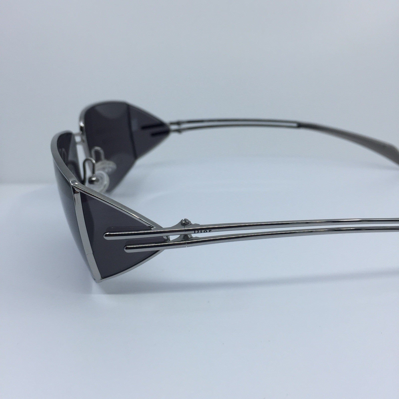 Vintage Christian Dior CD Dior Macho Silver Sunglasses - Super Vision Optical