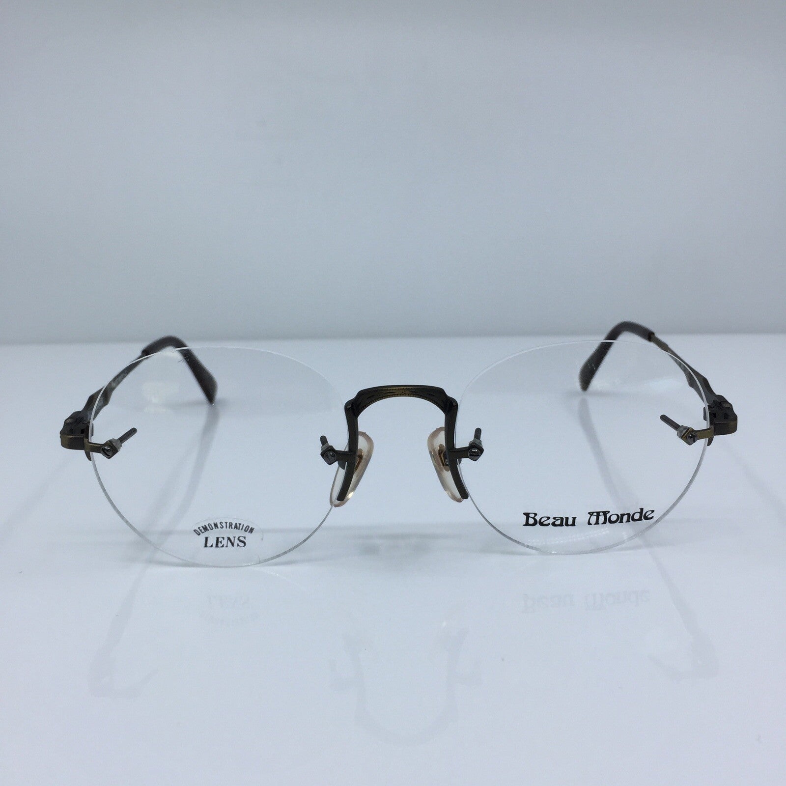 Vintage Beau Monde Collection Westbury Gold Eyeglasses - Super Vision Optical