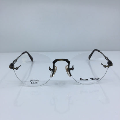 Vintage Beau Monde Collection Westbury Gold Eyeglasses - Super Vision Optical