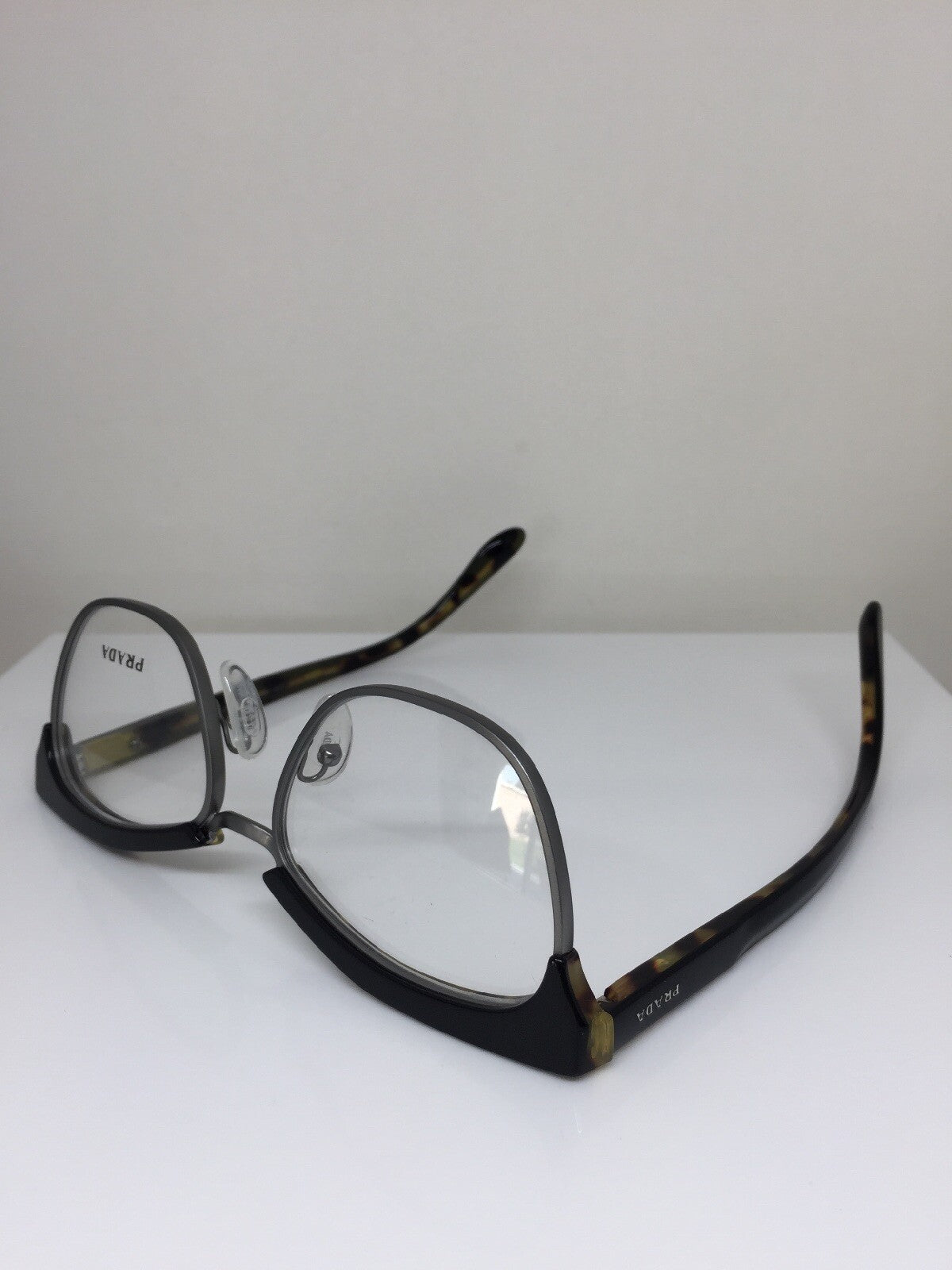 Vintage Prada VPR 14S Gunmetal Eyeglasses - Super Vision Optical