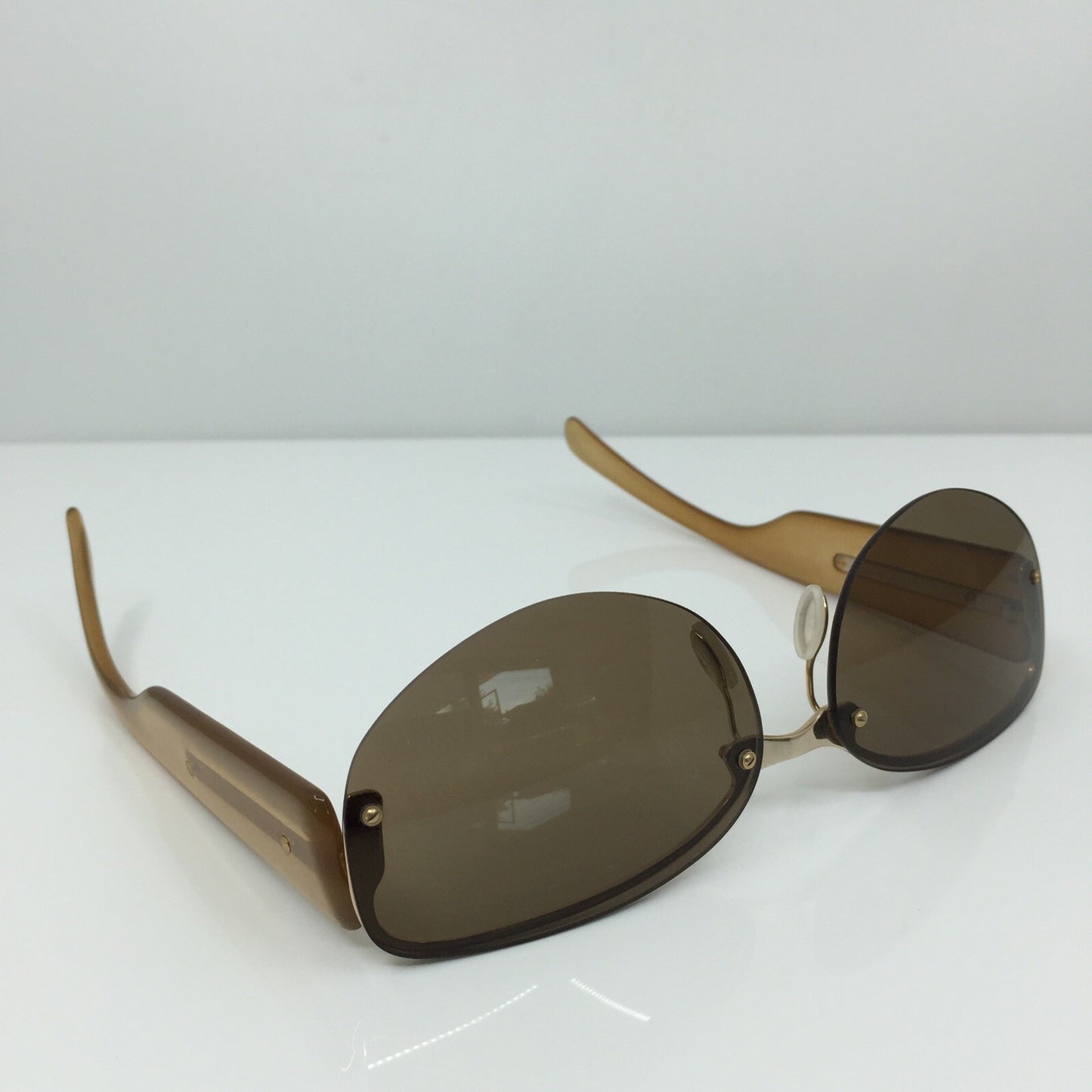 Vintage Prada SPR 59B Gold Sunglasses - Super Vision Optical