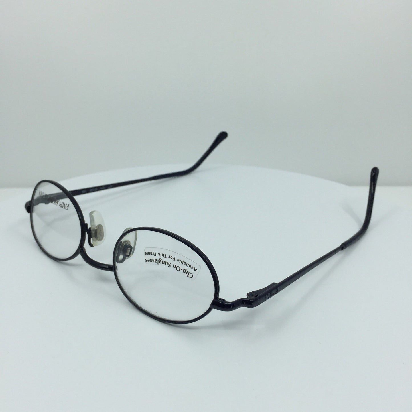 Vintage Emporio Armani EA 077 Blue Eyeglasses - Super Vision Optical