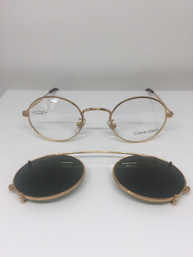 Vintage Calvin Klein CK 132 Gold Sunglasses - Super Vision Optical
