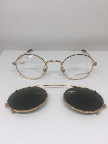 Vintage Calvin Klein CK 132 Gold Sunglasses - Super Vision Optical