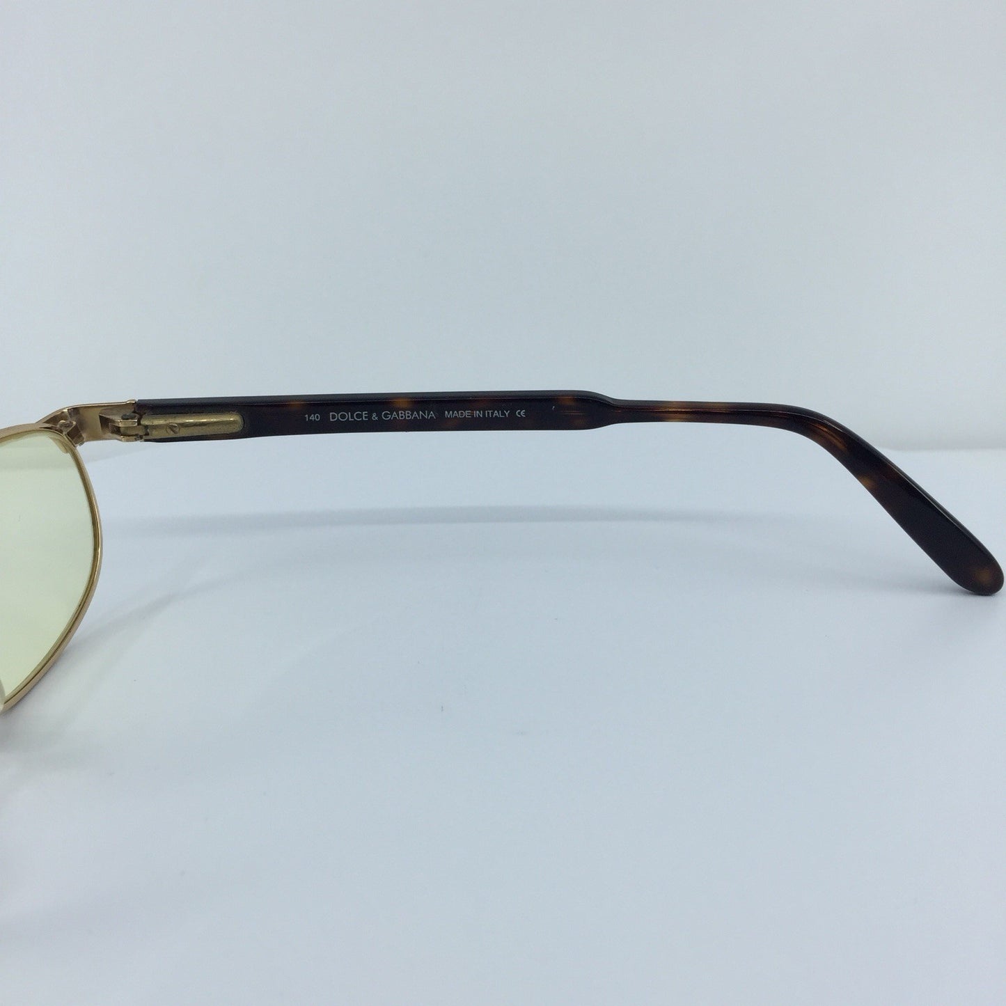 Vintage Dolce & Gabbana DG 106 Gold Sunglasses - Super Vision Optical