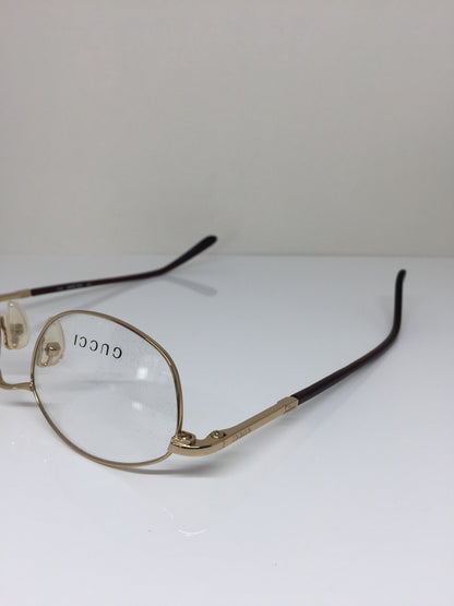 Vintage Gucci GG 2650 Gold Eyeglasses - Super Vision Optical