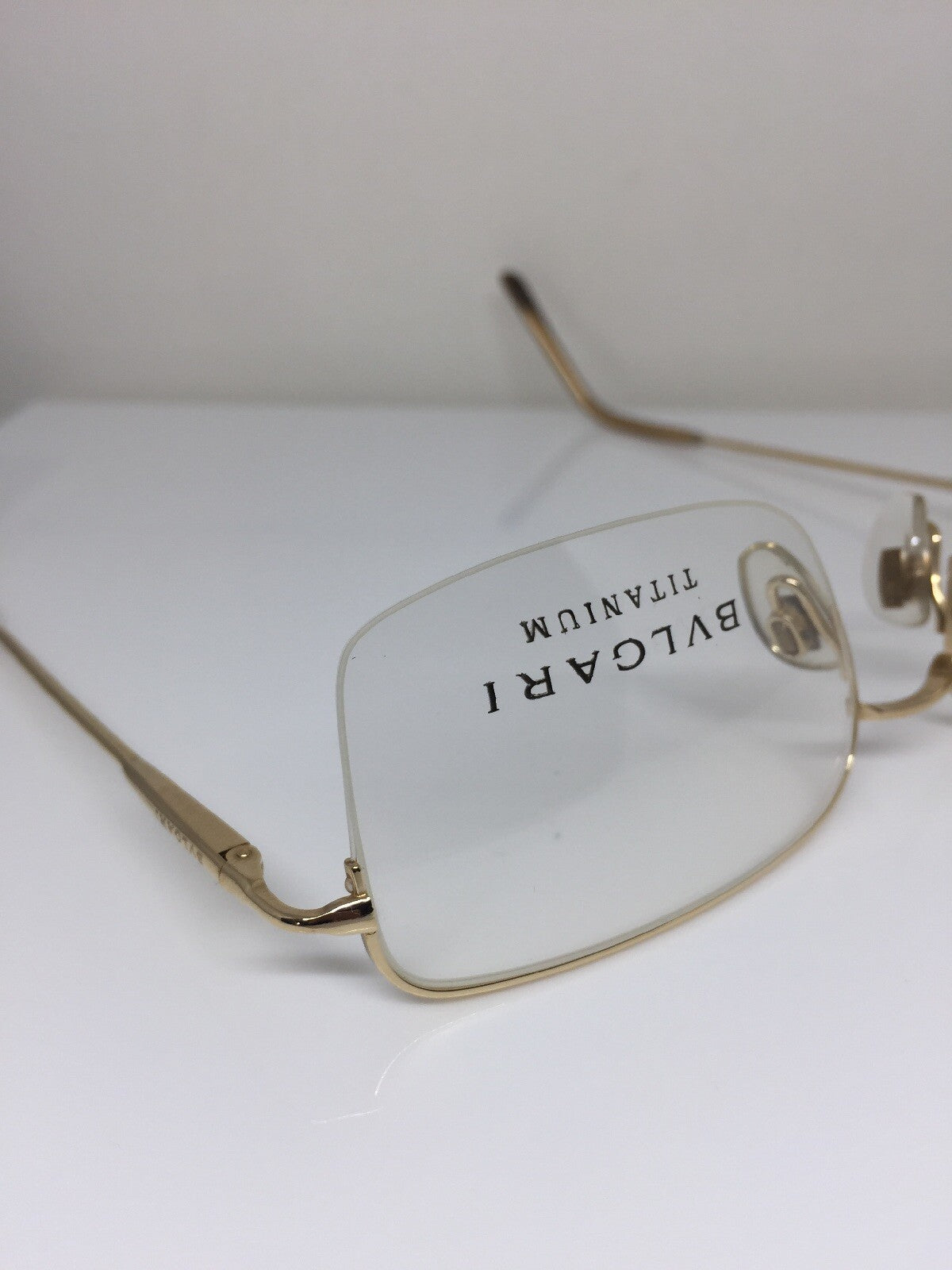 Vintage Bvlgari BVL 144-T Gold Eyeglasses - Super Vision Optical