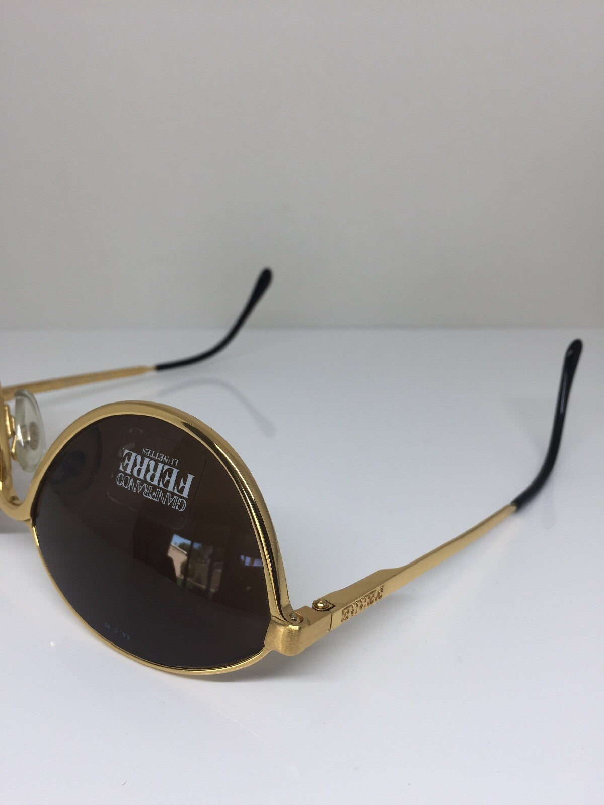 Vintage Gianfranco Ferre GFF 169/S Gold Sunglasses - Super Vision Optical