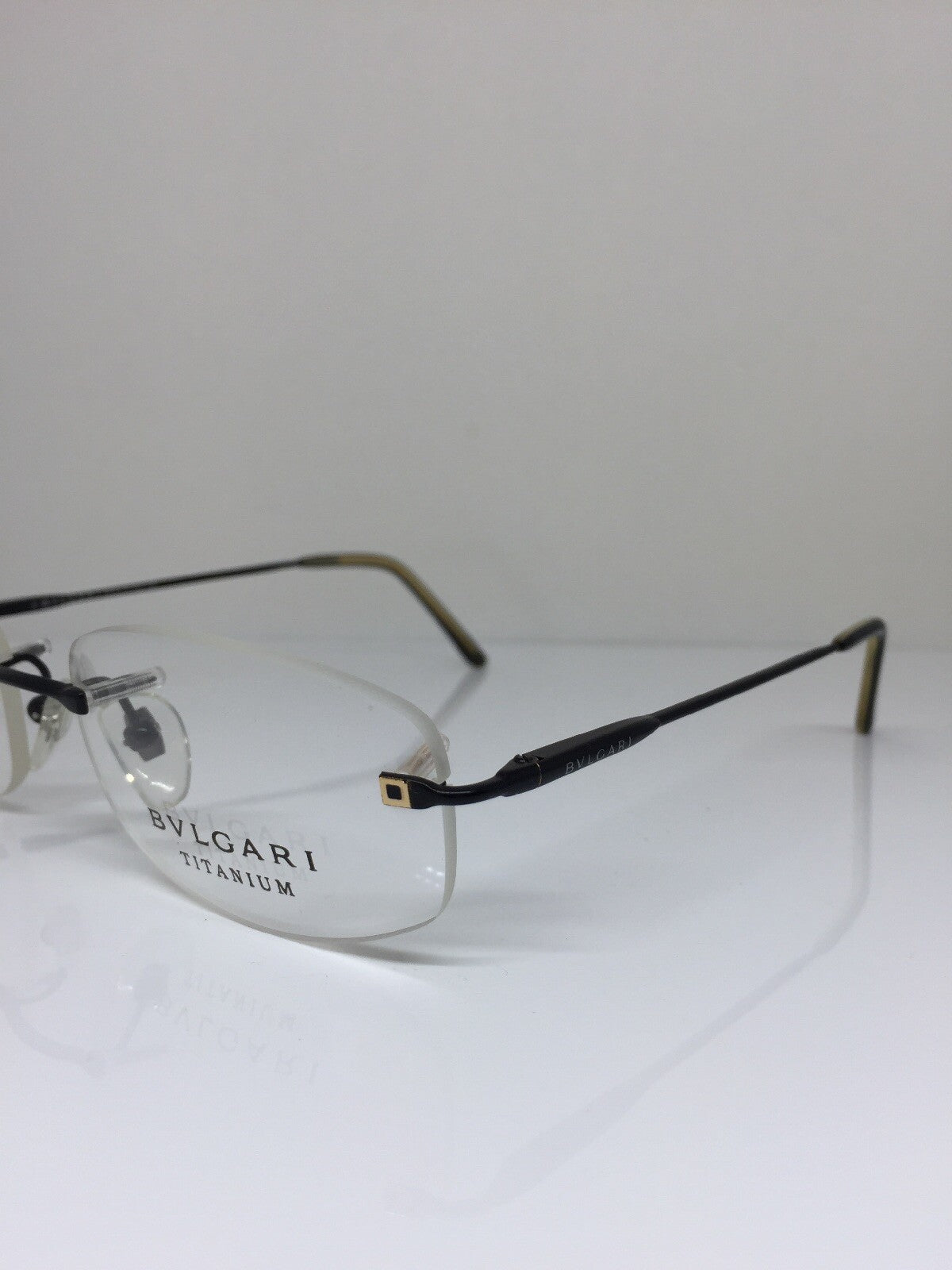 Vintage Bvlgari BVL 134-T Black Eyeglasses - Super Vision Optical