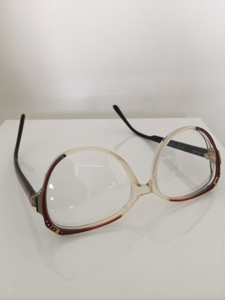 Vintage Balenciaga 2719 RD Gold Eyeglasses - Super Vision Optical