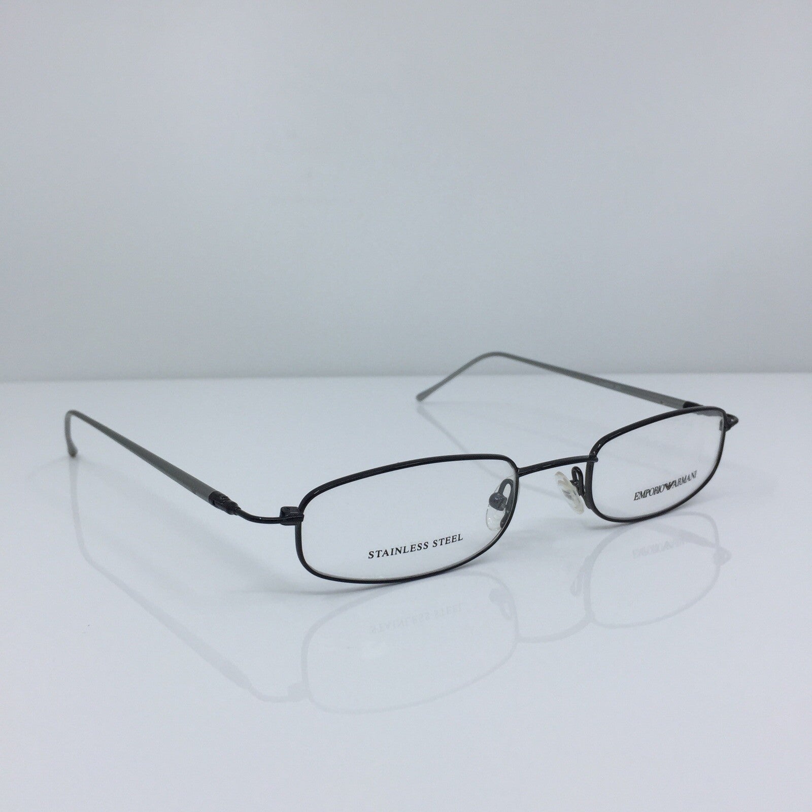 Vintage Emporio Armani EA 9025/N Silver Eyeglasses - Super Vision Optical