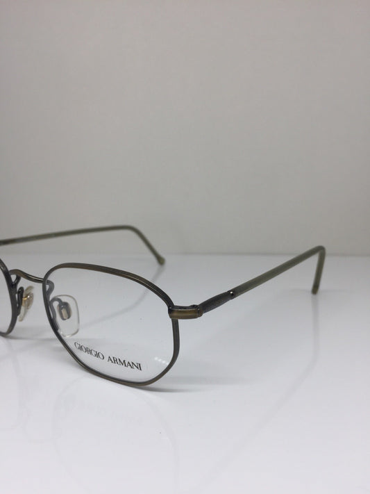 Vintage Giorgio Armani GA 187 Gold Eyeglasses - Super Vision Optical