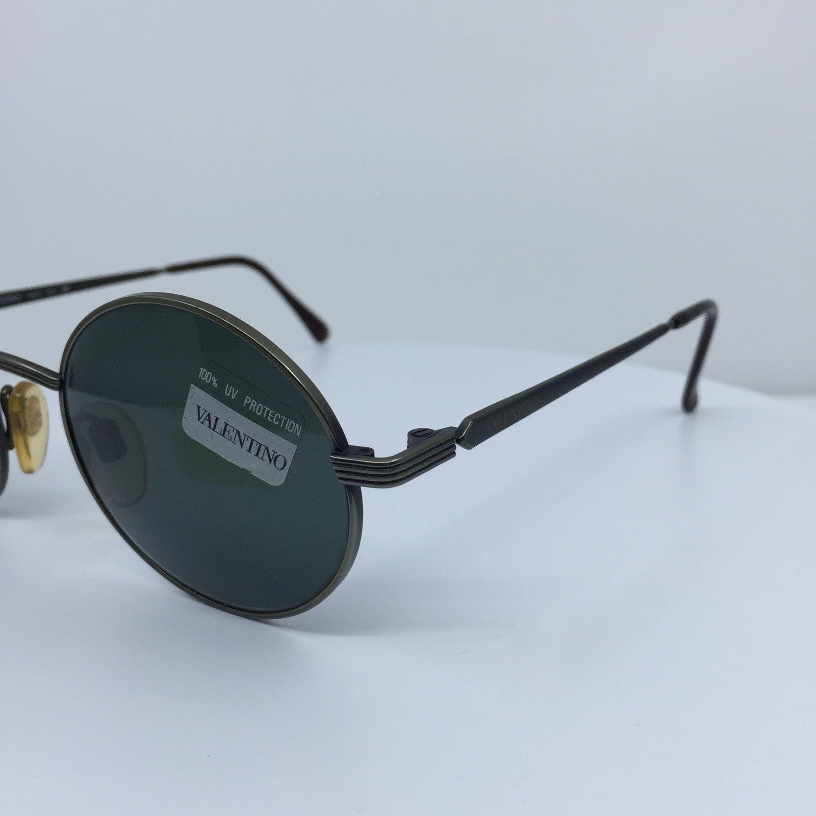 Vintage Valentino V 655 Green Sunglasses - Super Vision Optical