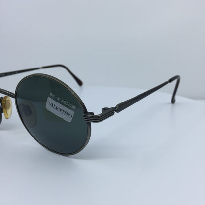 Vintage Valentino V 655 Green Sunglasses - Super Vision Optical