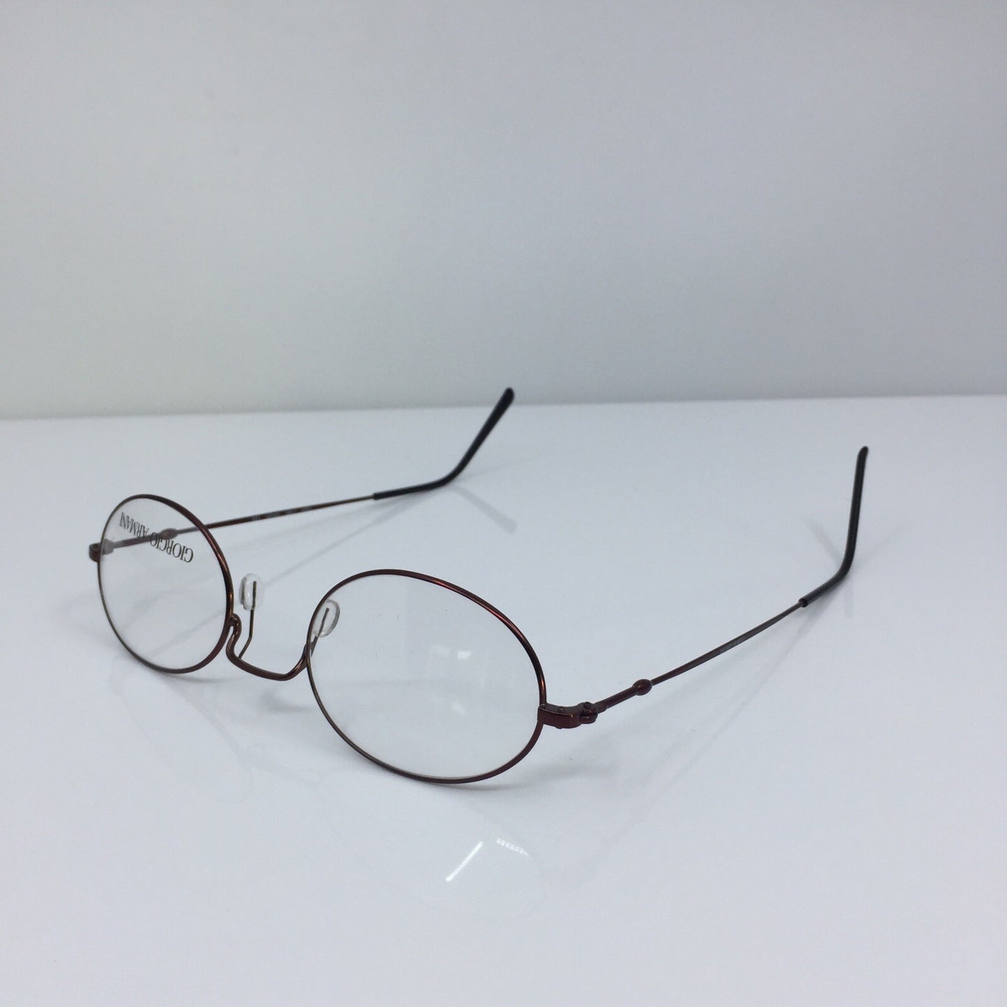 Vintage Giorgio Armani GA 1004 Brown Eyeglasses - Super Vision Optical