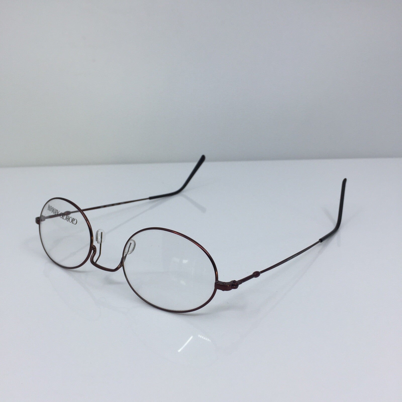 Vintage Giorgio Armani GA 1004 Brown Eyeglasses - Super Vision Optical