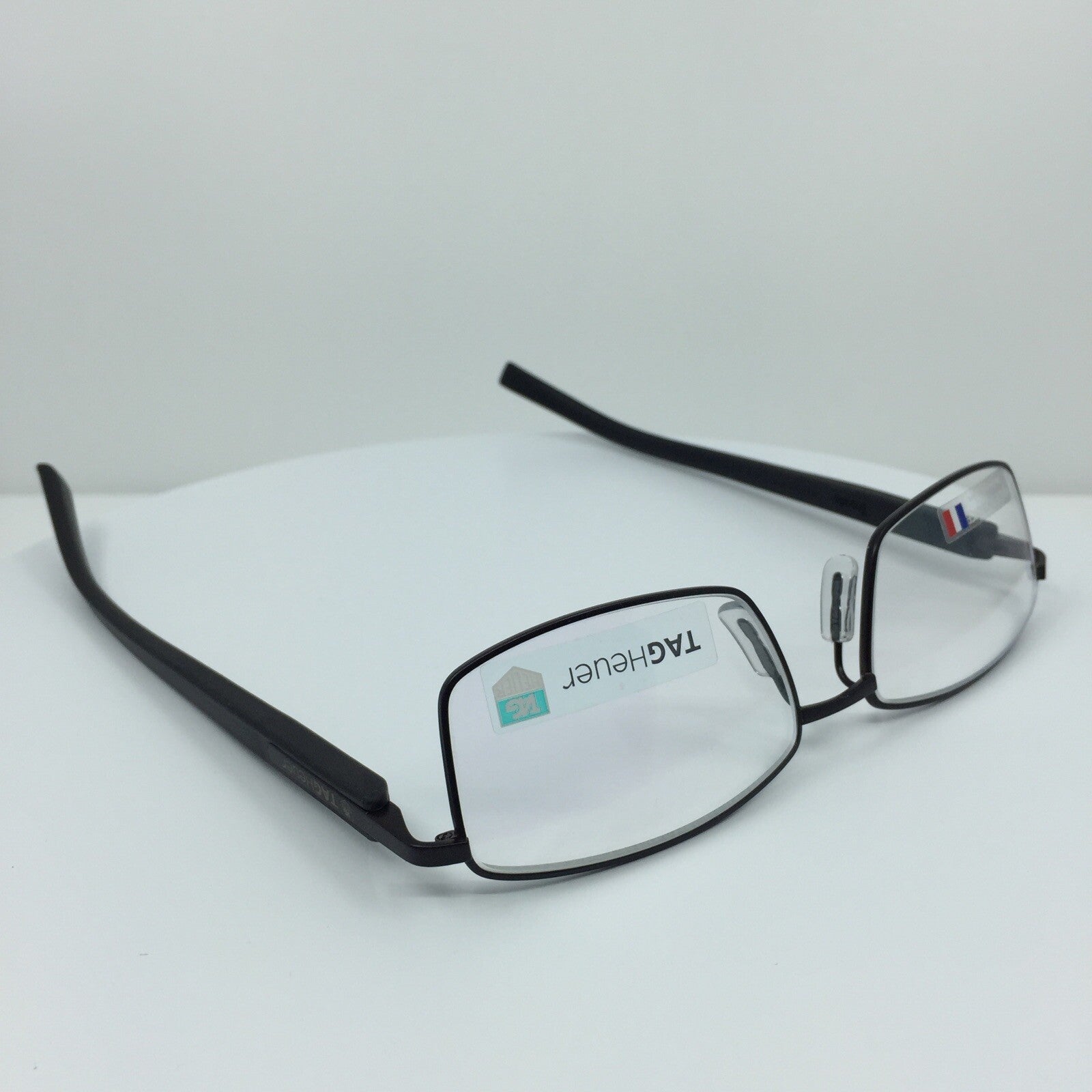 Vintage Tag Heuer TH 8007 Black Eyeglasses - Super Vision Optical