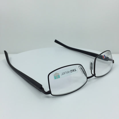 Vintage Tag Heuer TH 8007 Black Eyeglasses - Super Vision Optical