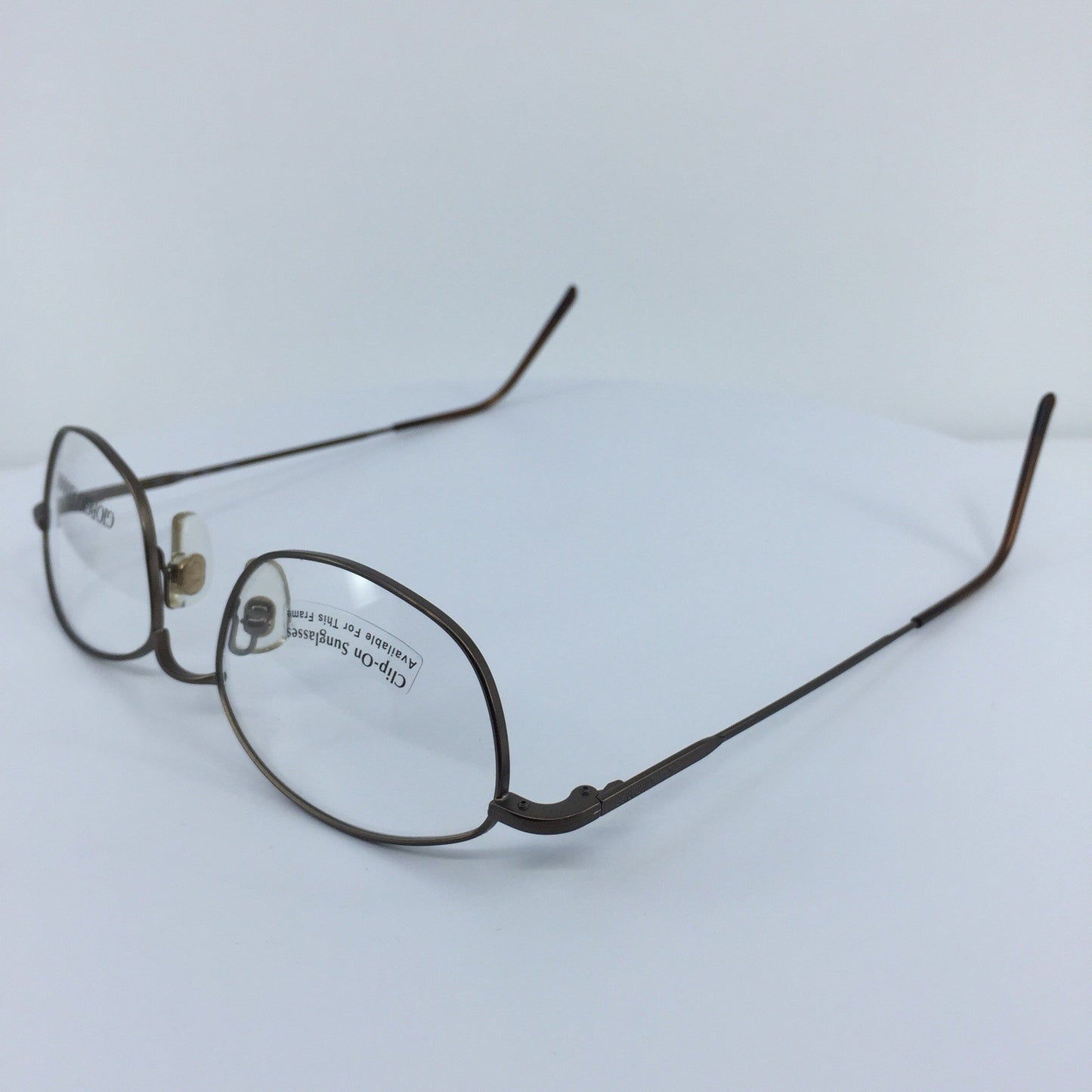 Vintage Giorgio Armani GA 1006 Brown Eyeglasses - Super Vision Optical