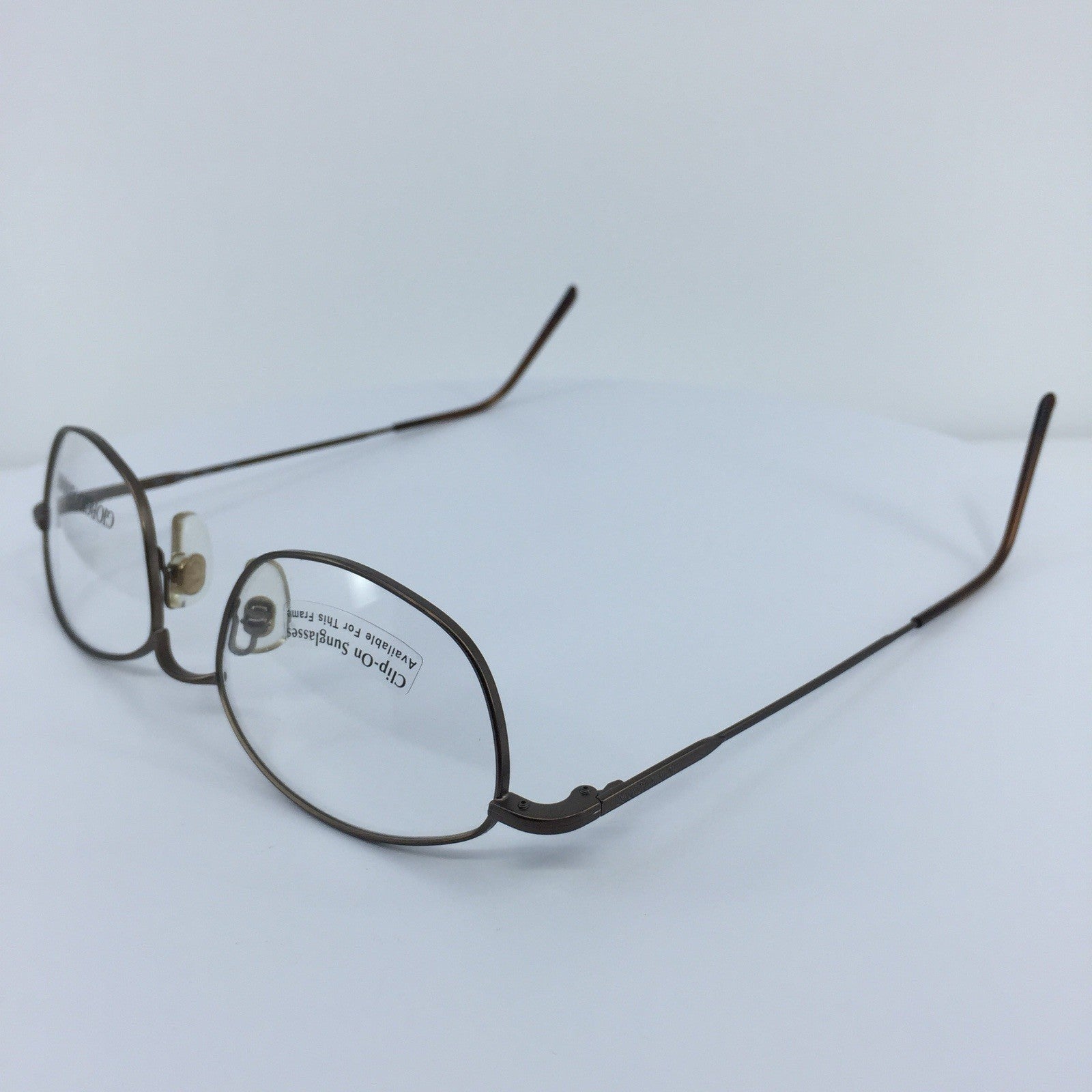 Vintage Giorgio Armani GA 1006 Brown Eyeglasses - Super Vision Optical