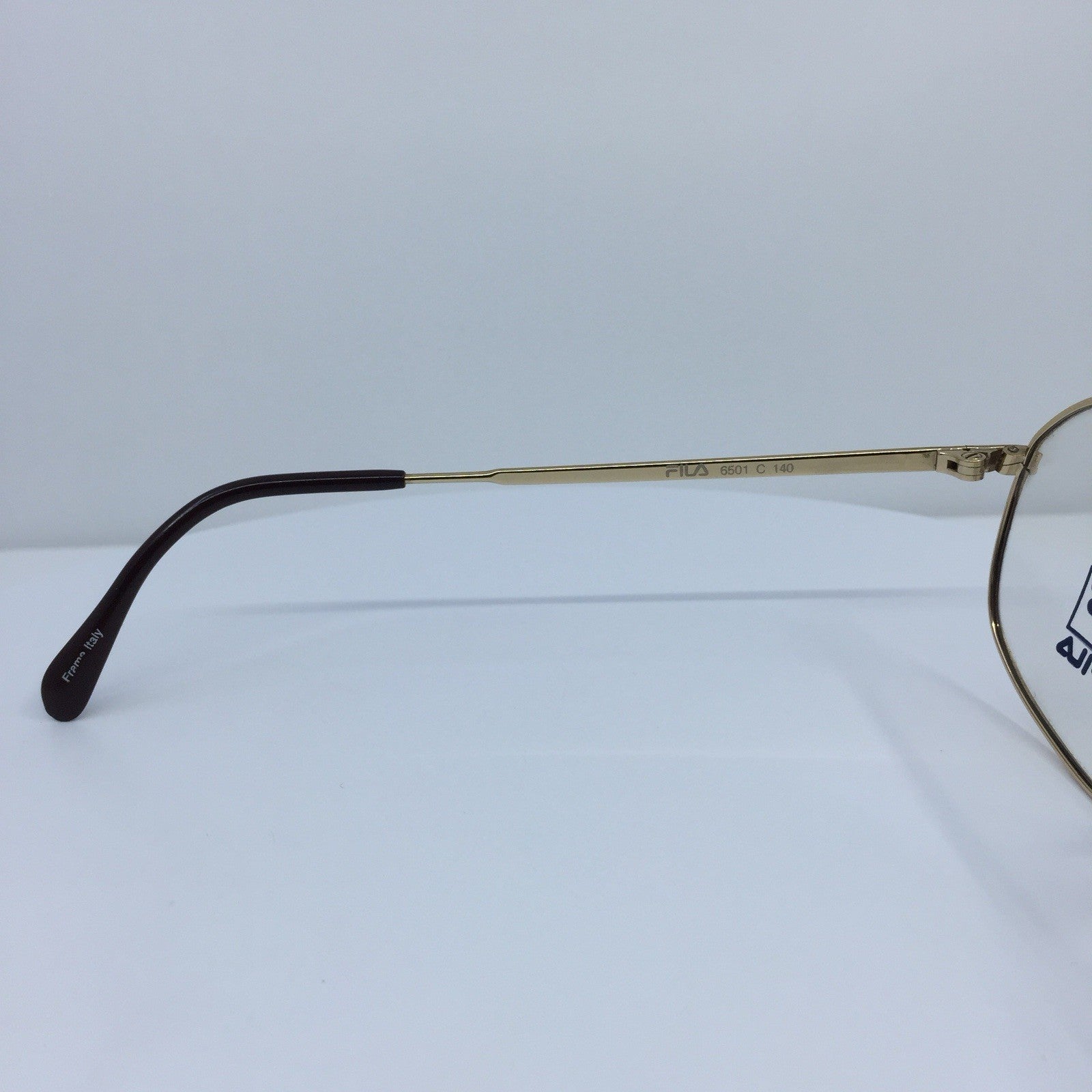 Vintage Fila FILA 6501 Gold Eyeglasses - Super Vision Optical