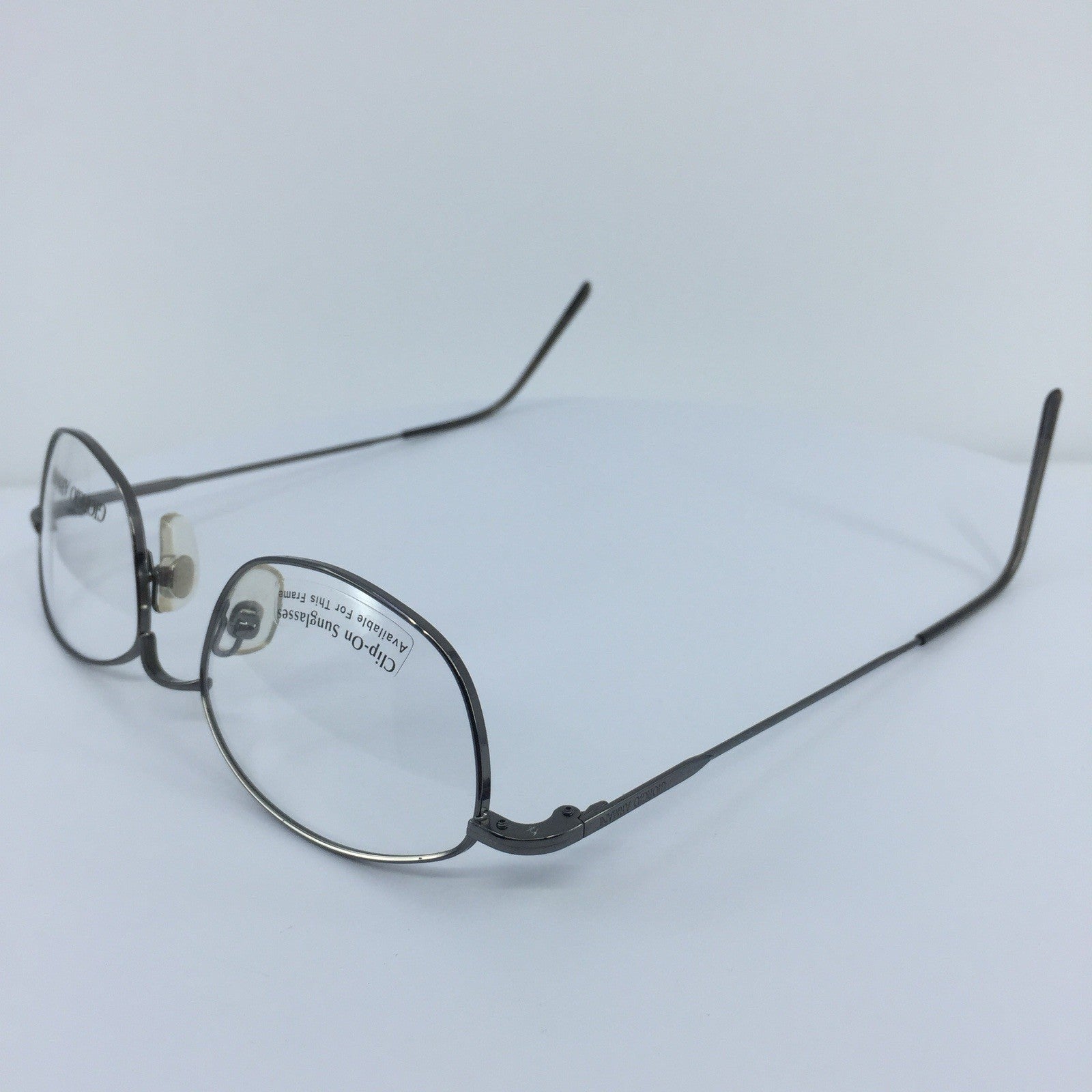 Vintage Giorgio Armani GA 1006 Black Eyeglasses - Super Vision Optical
