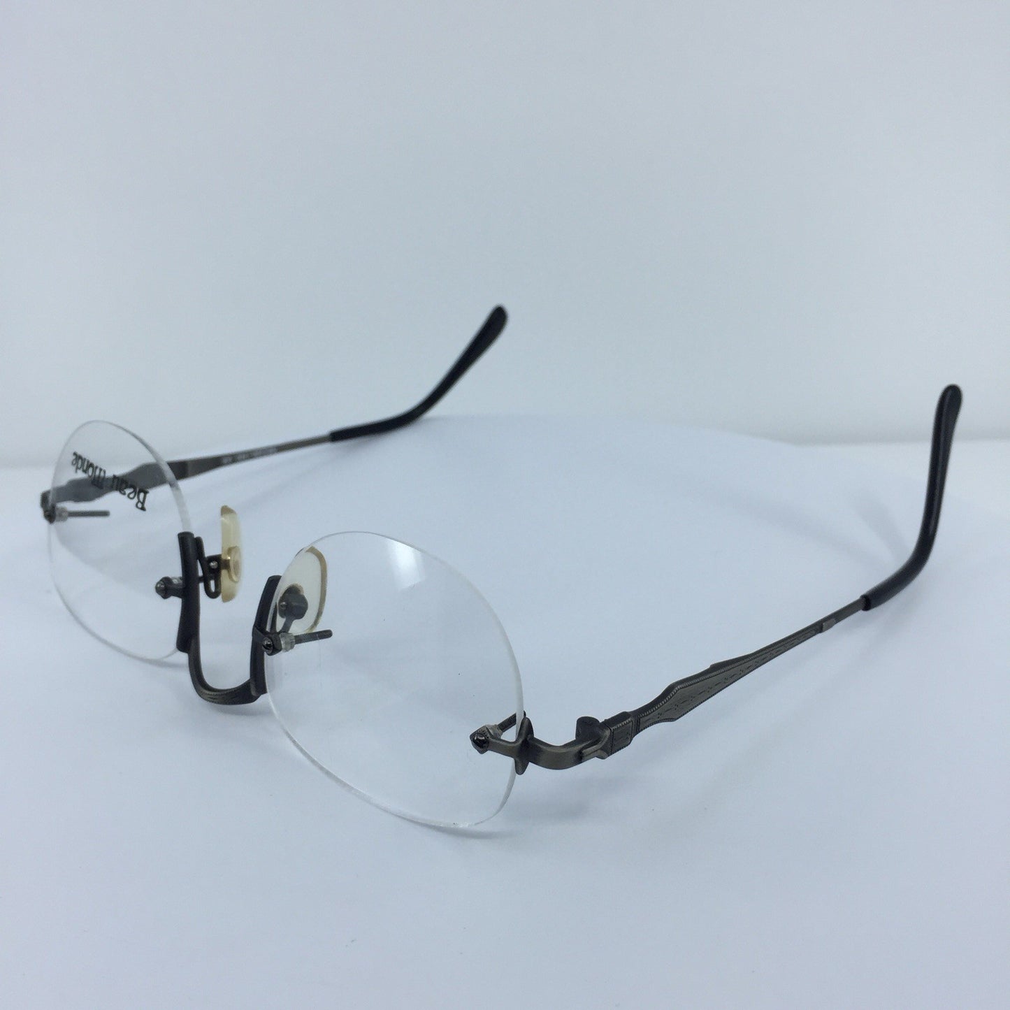 Vintage Beau Monde Collection Westbury Silver Eyeglasses - Super Vision Optical