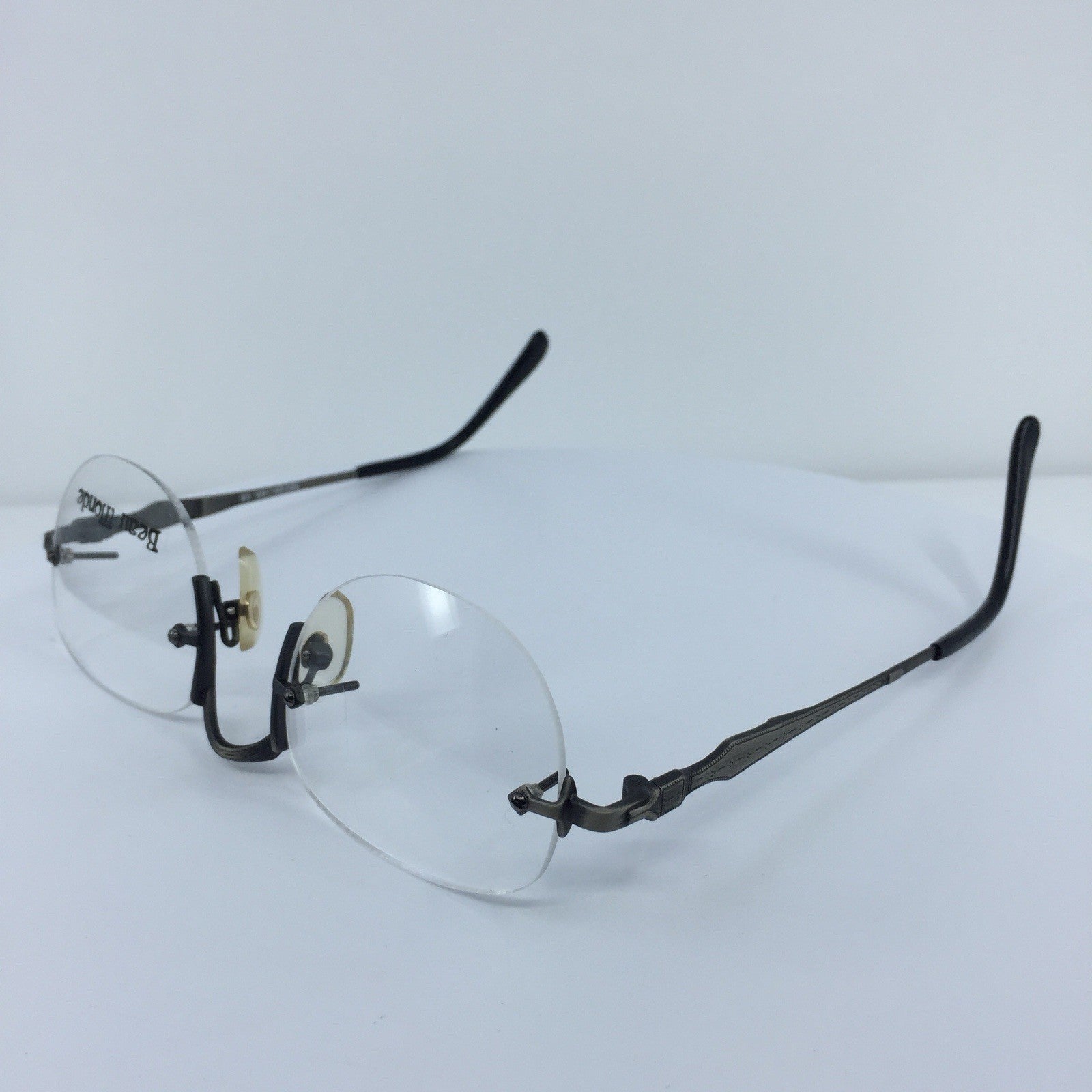Vintage Beau Monde Collection Westbury Silver Eyeglasses - Super Vision Optical