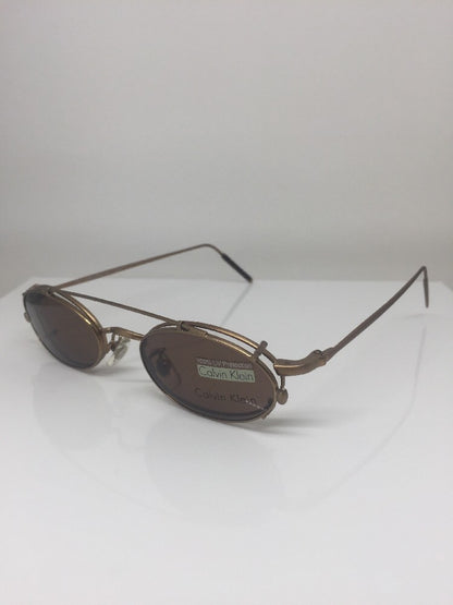 Vintage Calvin Klein CK 149 Gold Sunglasses - Super Vision Optical