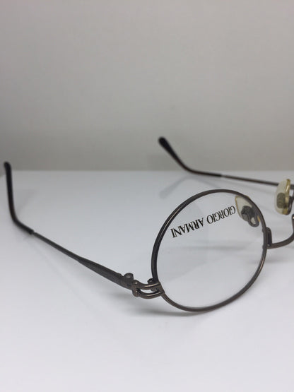 Vintage Giorgio Armani GA 244 Brown Eyeglasses - Super Vision Optical