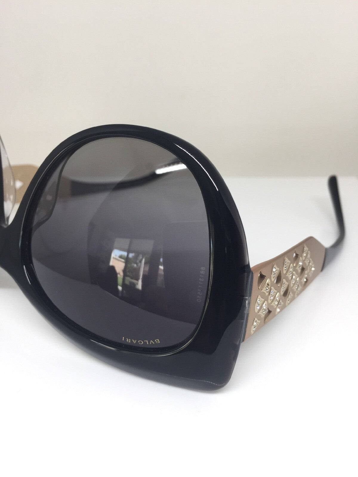 Vintage Bvlgari Bvlgari 8198-B Black Sunglasses - Super Vision Optical