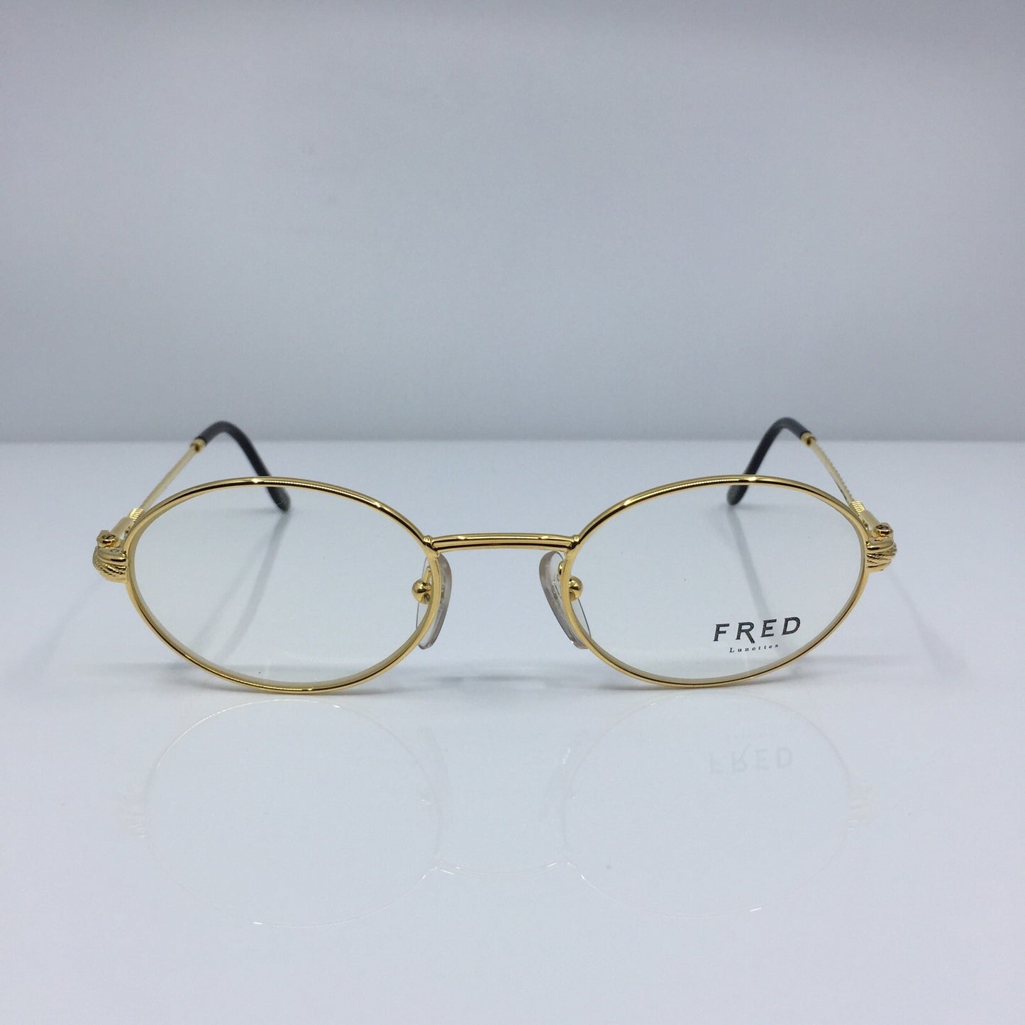 Vintage Fred Lunettes Ketch Gold Eyeglasses - Super Vision Optical