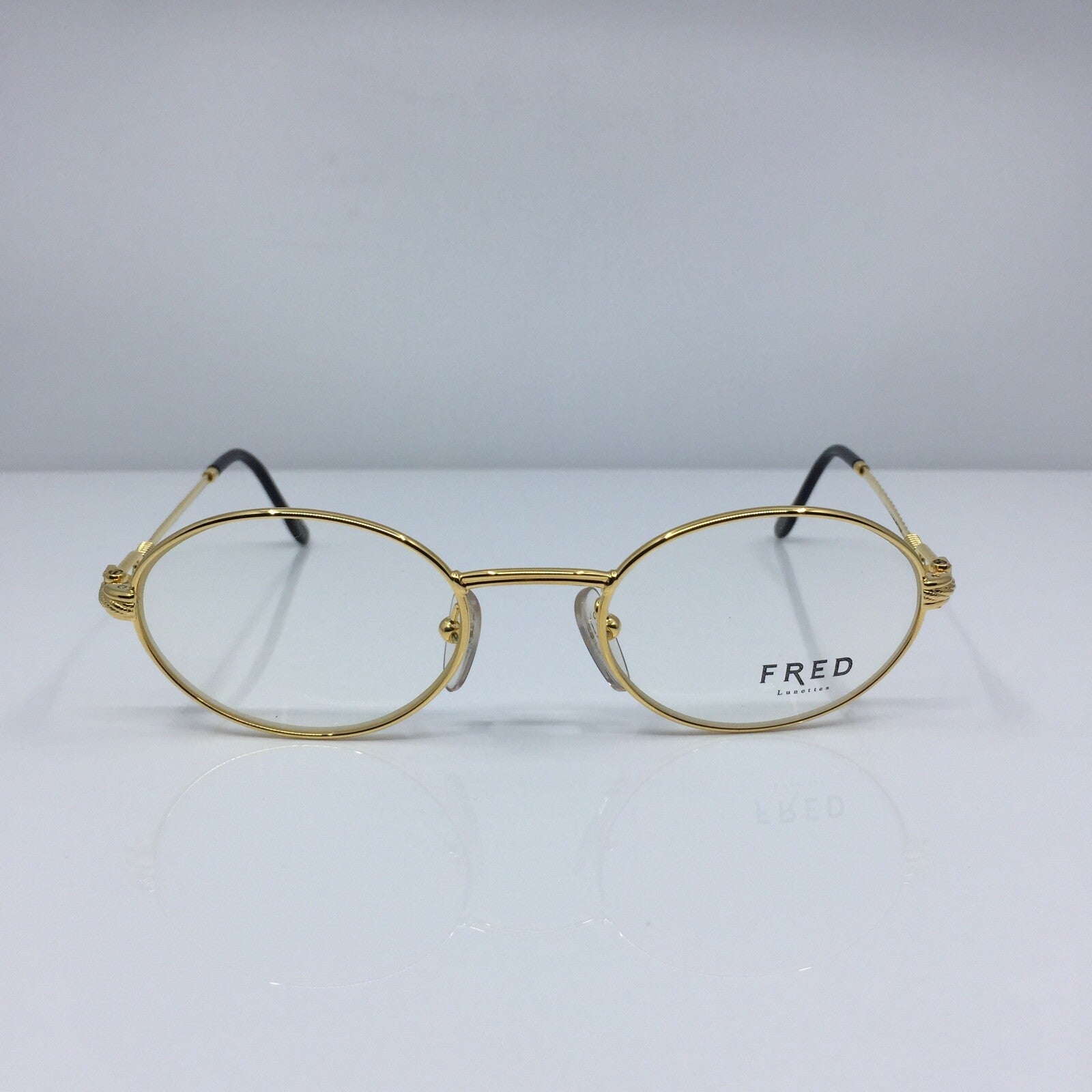 Vintage Fred Lunettes Ketch Gold Eyeglasses - Super Vision Optical