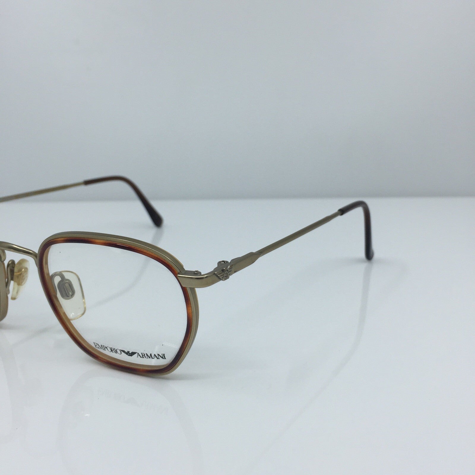 Vintage Emporio Armani EA 011 Gold Eyeglasses - Super Vision Optical