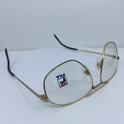 Vintage Fila FILA 6501 Gold Eyeglasses - Super Vision Optical