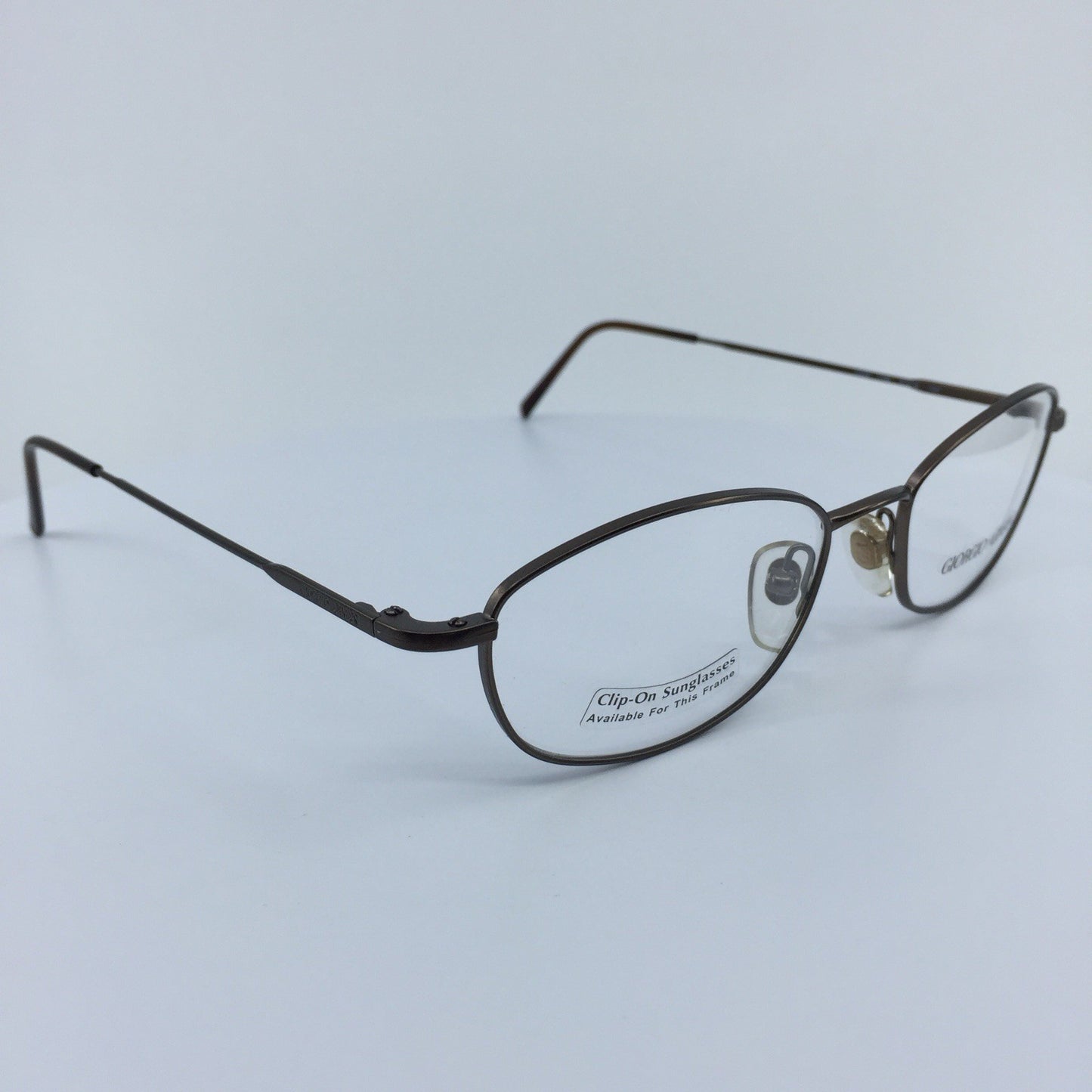 Vintage Giorgio Armani GA 1006 Brown Eyeglasses - Super Vision Optical