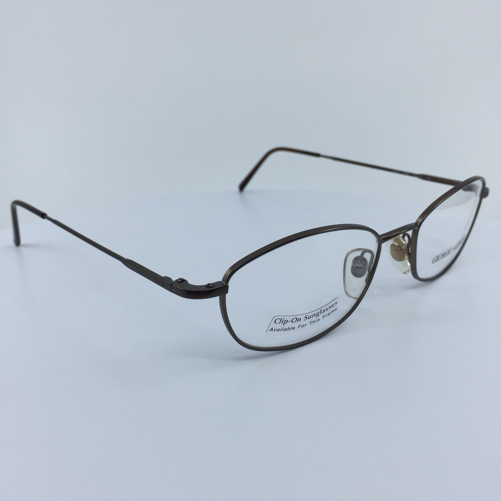 Vintage Giorgio Armani GA 1006 Brown Eyeglasses - Super Vision Optical