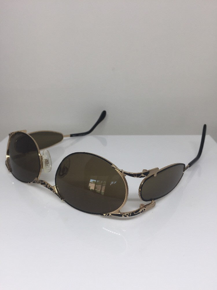 Vintage Cazal MOD 997 Gold Sunglasses - Super Vision Optical