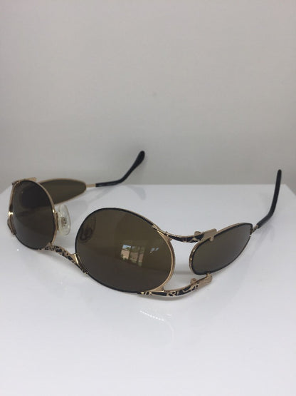 Vintage Cazal MOD 997 Gold Sunglasses - Super Vision Optical