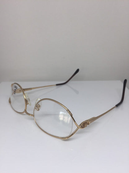 Vintage Fendi F82 GOLDEN GLIMMER Gold Sunglasses - Super Vision Optical