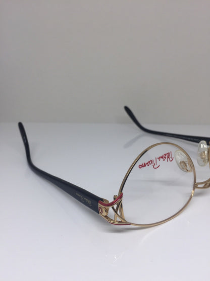 Vintage Paloma Picasso PALOMA PICASSO 8408 Gold Sunglasses - Super Vision Optical