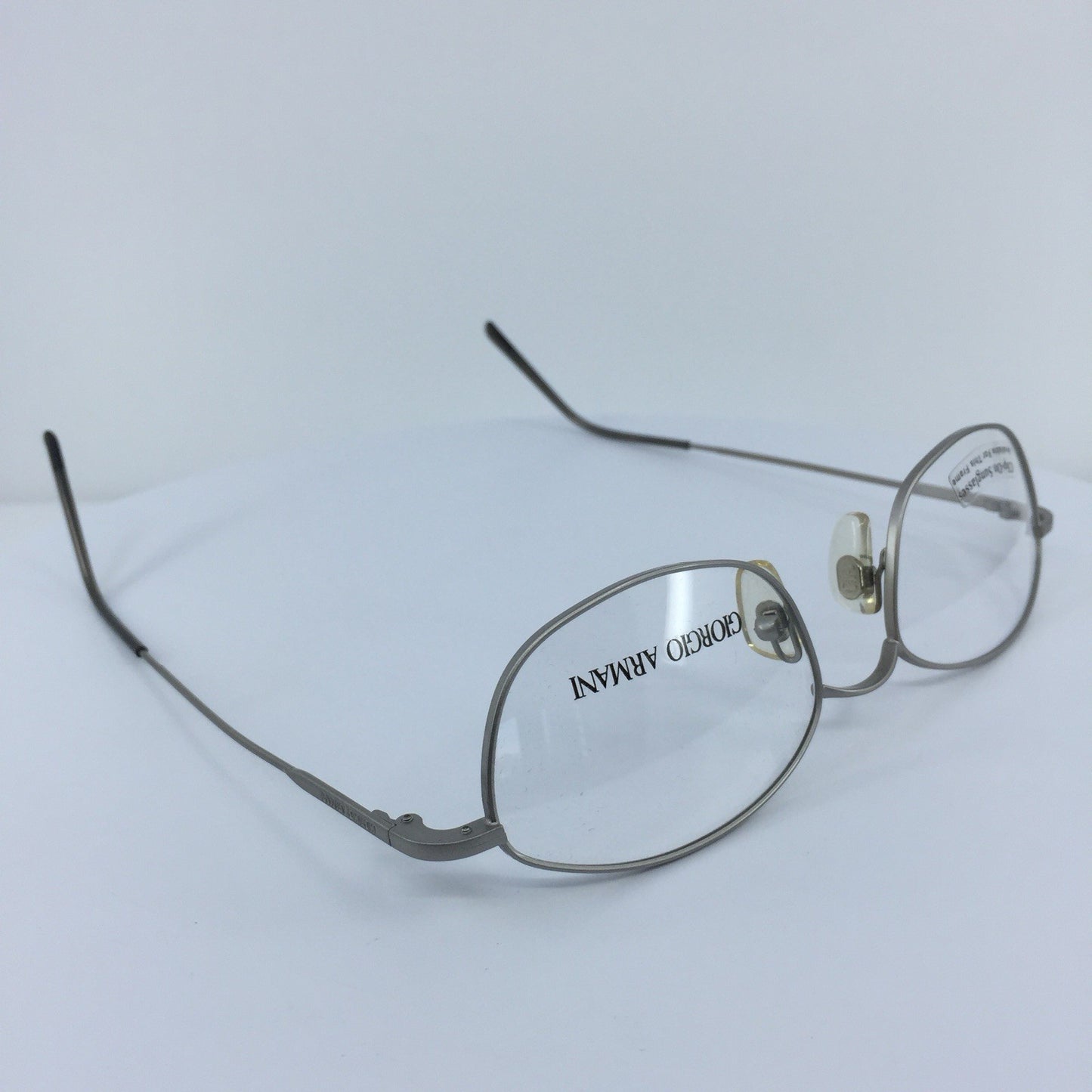 Vintage Giorgio Armani GA 1006 Silver Eyeglasses - Super Vision Optical